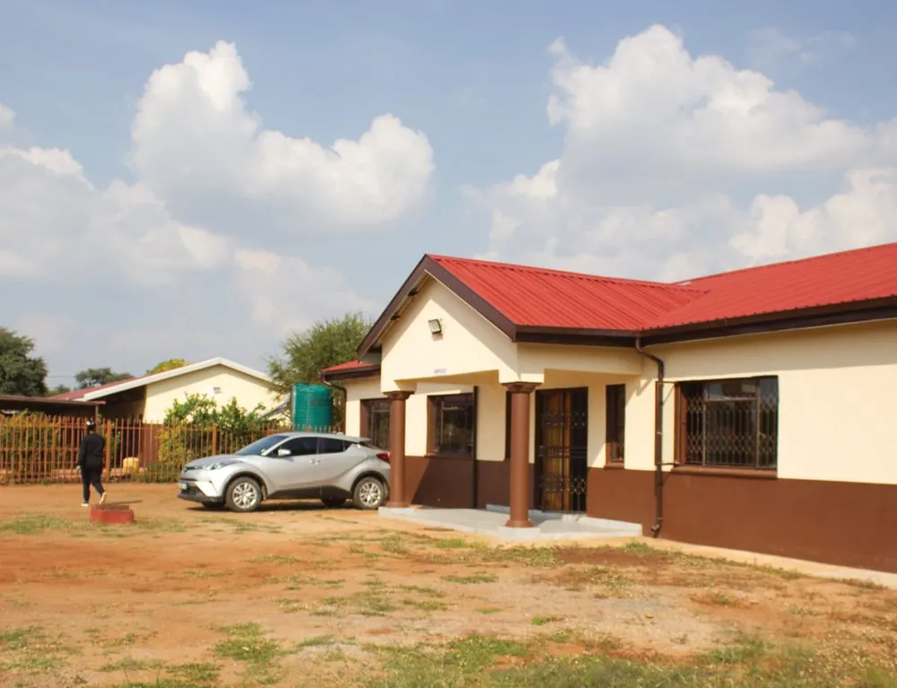 The new school administration block